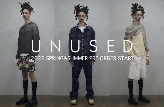 UNUSED 通販